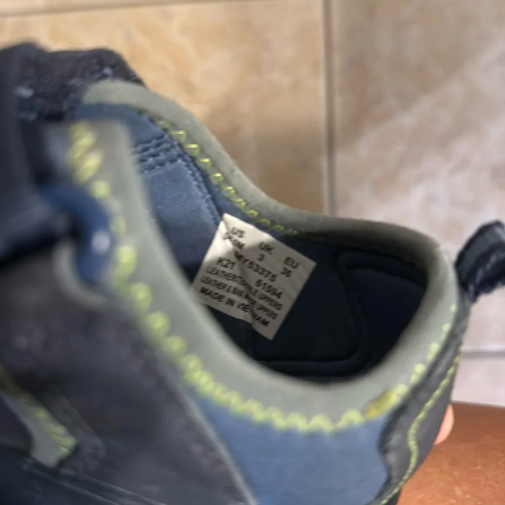 Merrell Kids' Blue and Green waterproof Sandals
